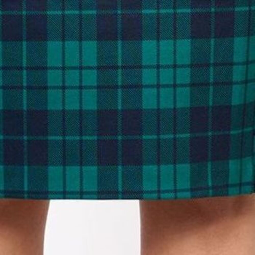 Susan Graver Women's Skirt Sz XL Printed Ponte Knit Pull-On Pencil Green A623767 - Picture 2 of 4